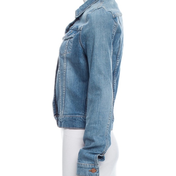 J Brand Denim Jean Button-up Jacket - Picture 2 of 3